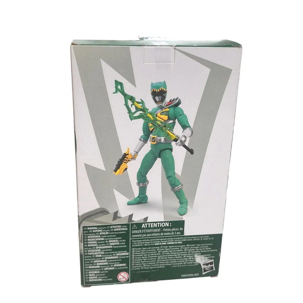 Power Rangers Lightning Collection Dino Charge Green Ranger Hasbro F2059‎ NEW